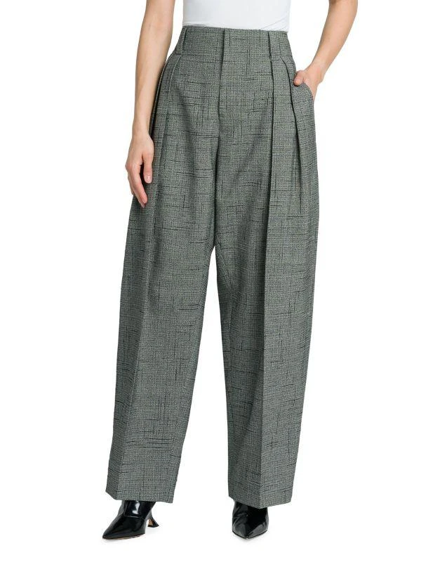 Bottega Veneta Criss-Cross Relaxed Trousers 1