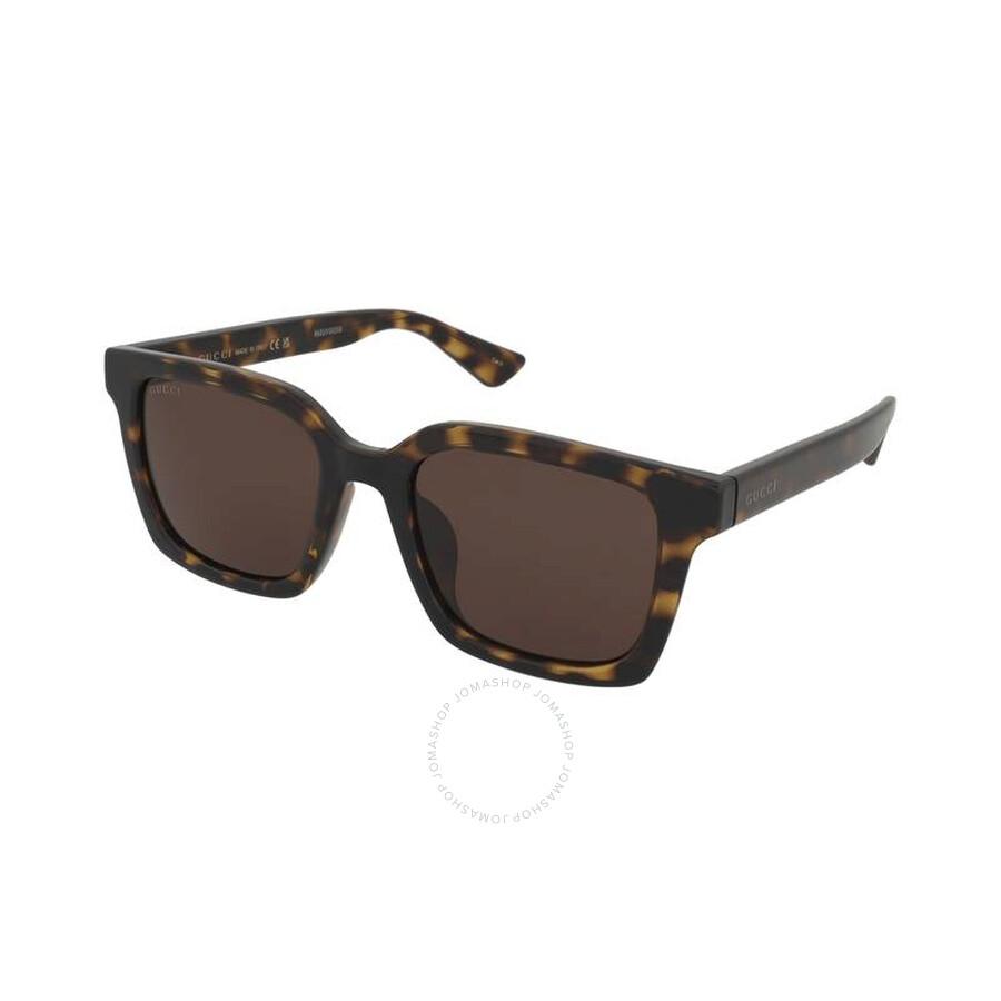 Gucci Gucci Brown Square Men's Sunglasses GG1582SK 002 54