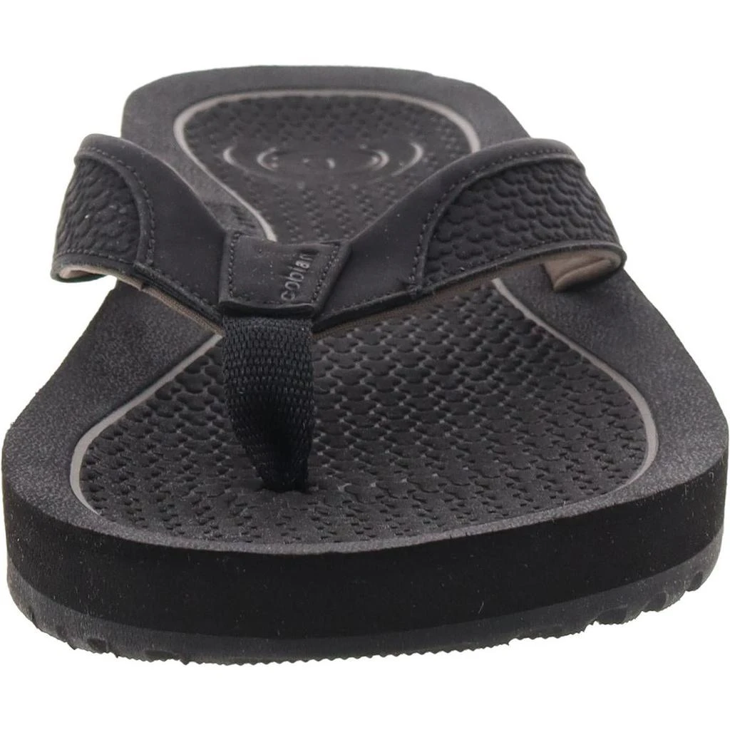Cobian DRT Mens Textured Slip On Flip-Flops 2