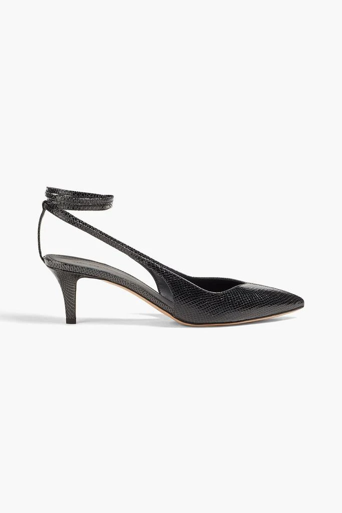 Isabel Marant Pesar snake-effect leather pumps 1