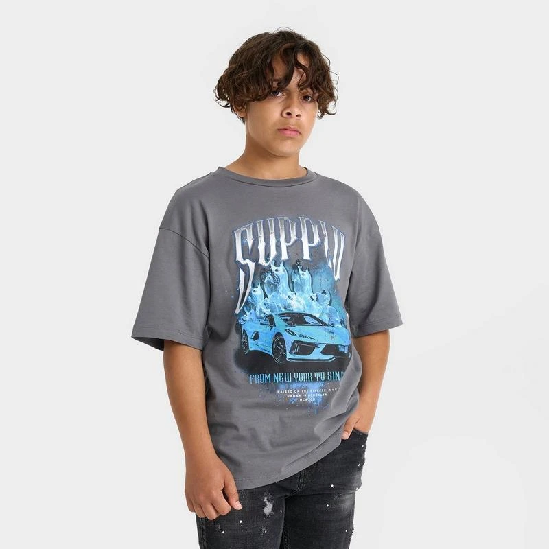 SUPPLY & DEMAND Kids' Supply & Demand Race Winner T-Shirt 1