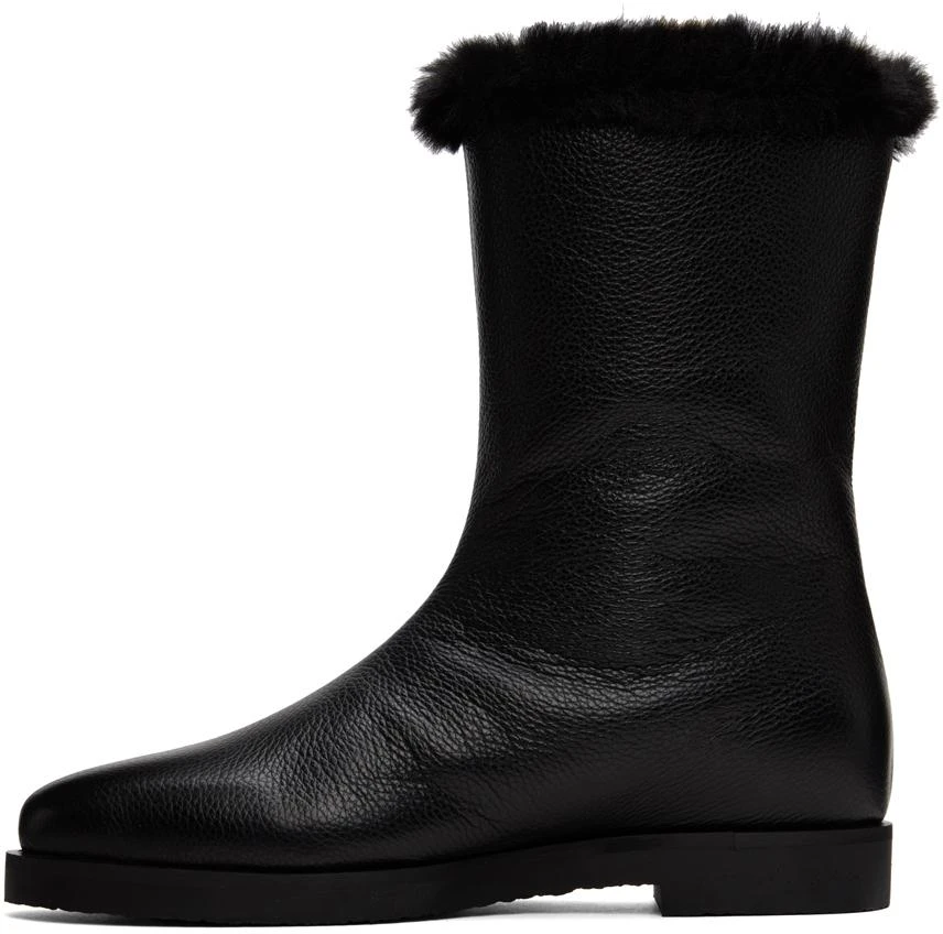 Totême Black 'The Off-Duty' Boots 3