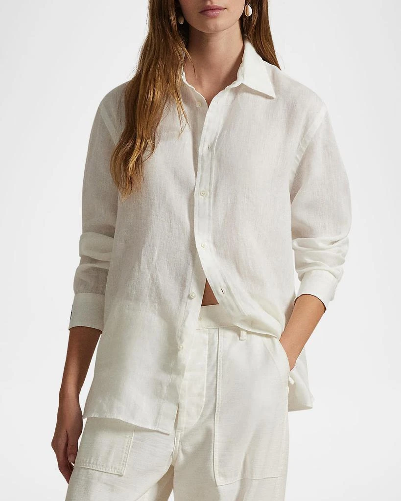 Polo Ralph Lauren Oversize Fit Linen Shirt 4