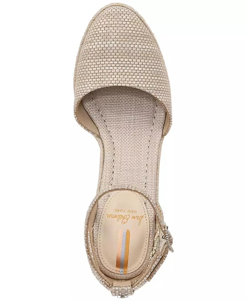 Sam Edelman Nati Two-Piece Platform Espadrille Wedges 4
