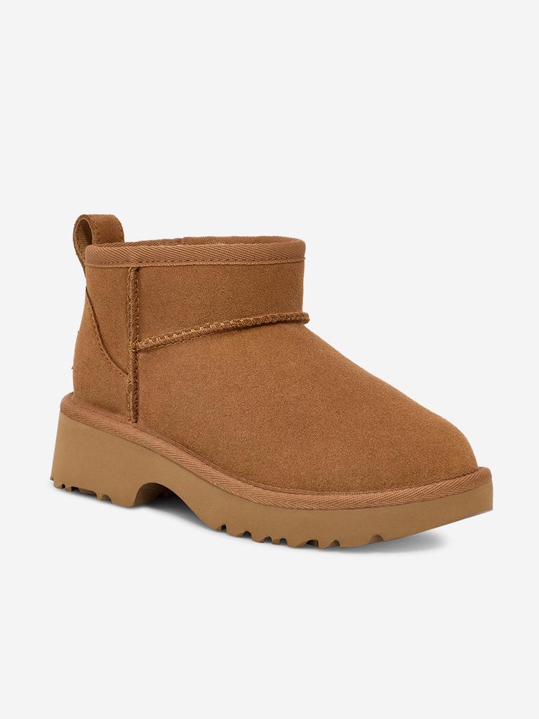 UGG UGG Girls Classic Ultra Mini New Heights Boots in Brown