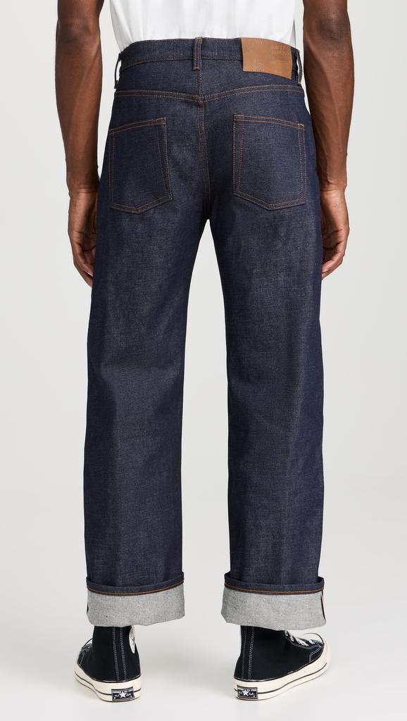 Naked & Famous Strong Guy Dirty Fade Selvedge Jeans