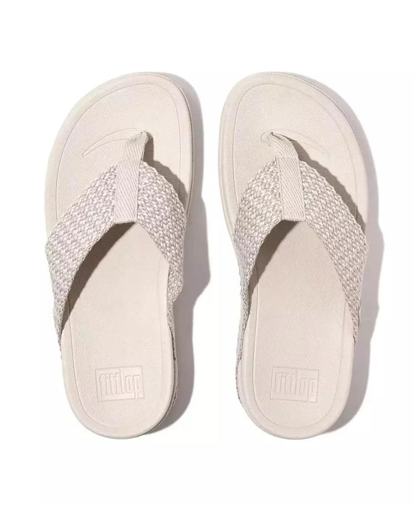 FitFlop Women's Surfa Multi-Tone Webbing Toe-Post Sandals 3