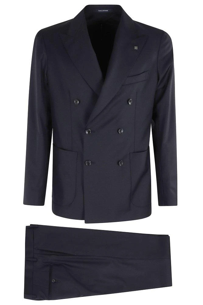 TAGLIATORE Tagliatore Napoli Double-Breasted Suit
