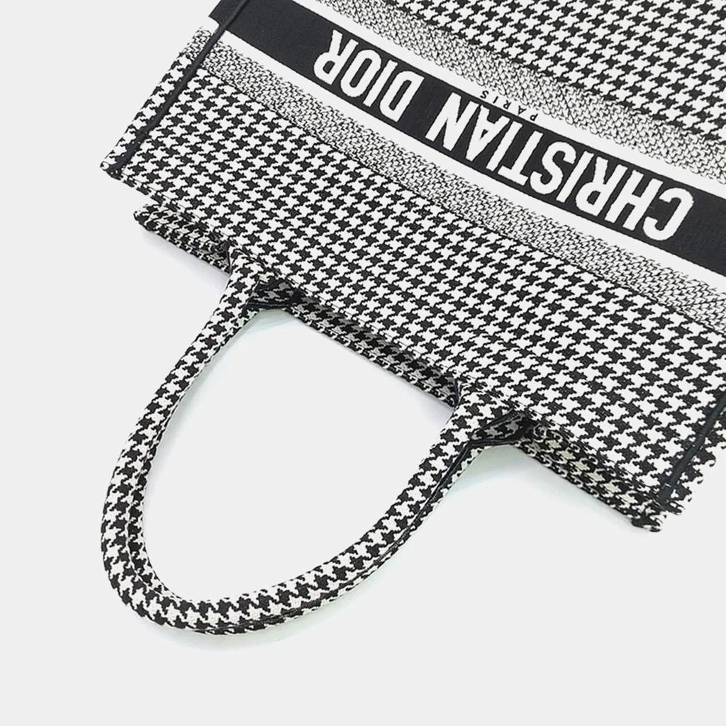Dior Christian Dior Black/White Canvas Book Tote Bag 3
