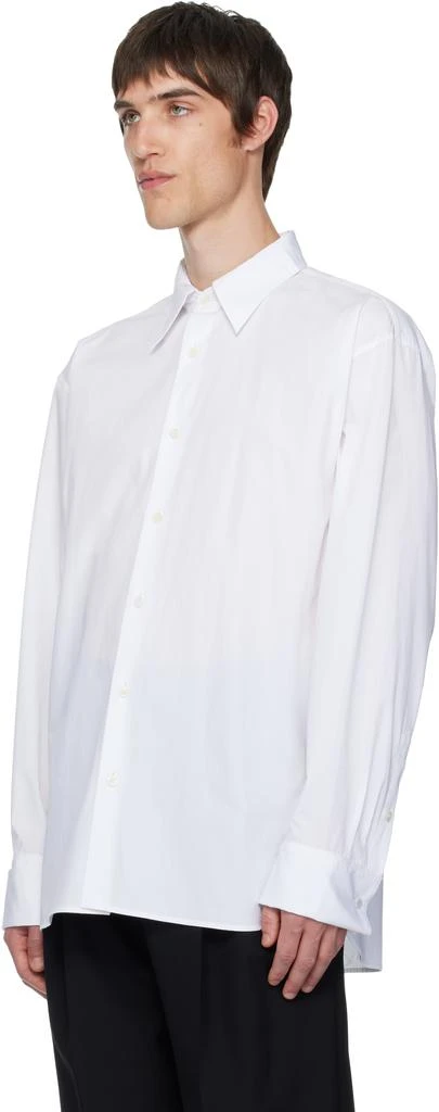 Dries Van Noten White Sequins Shirt 4