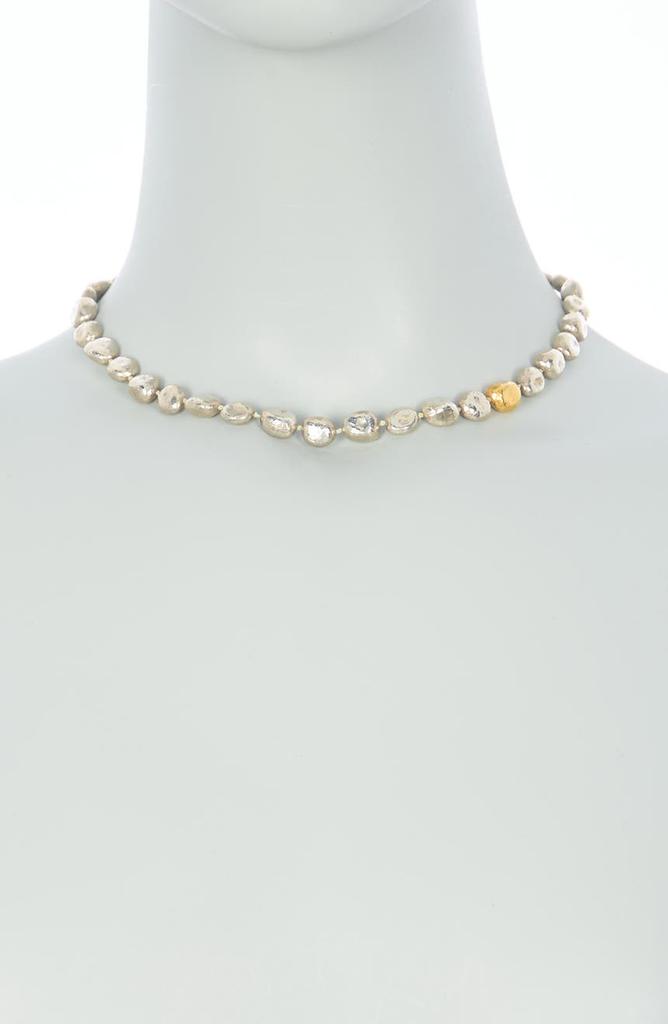 Gurhan Spell Hammered Nugget Necklace