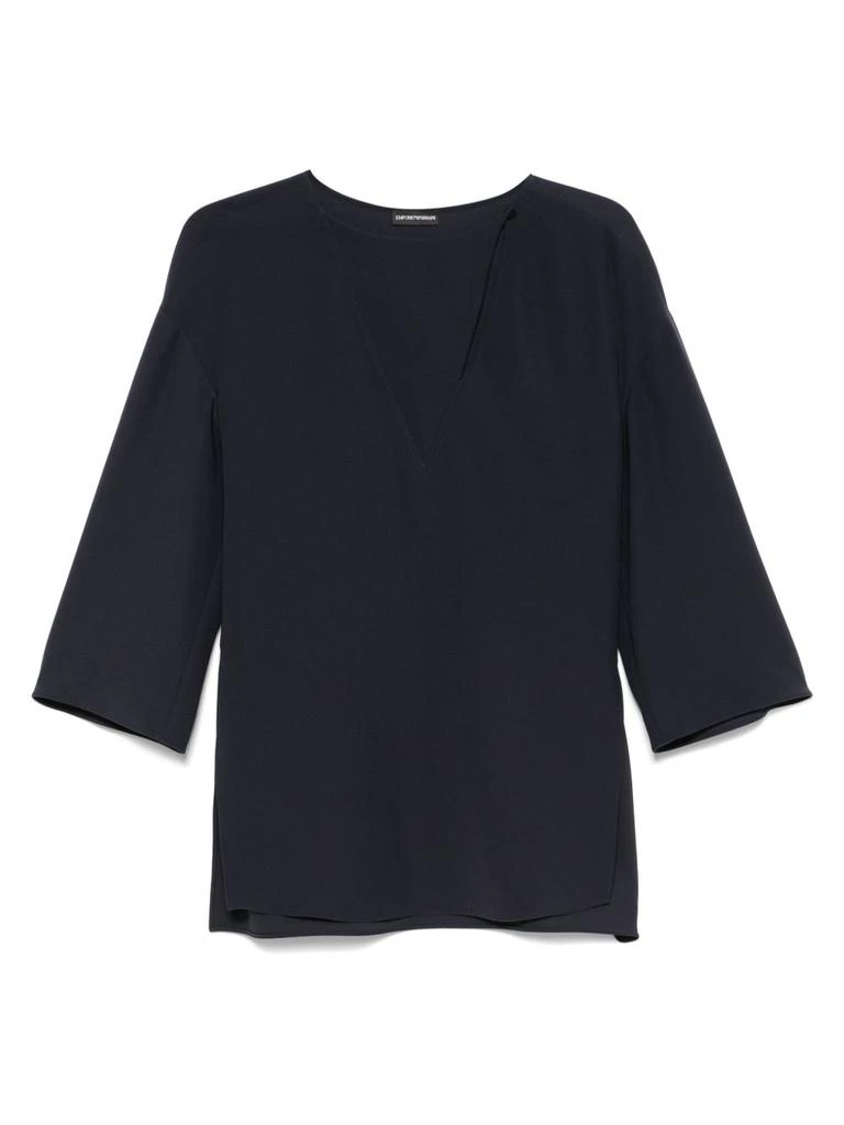 Emporio Armani Women's Top blue 1