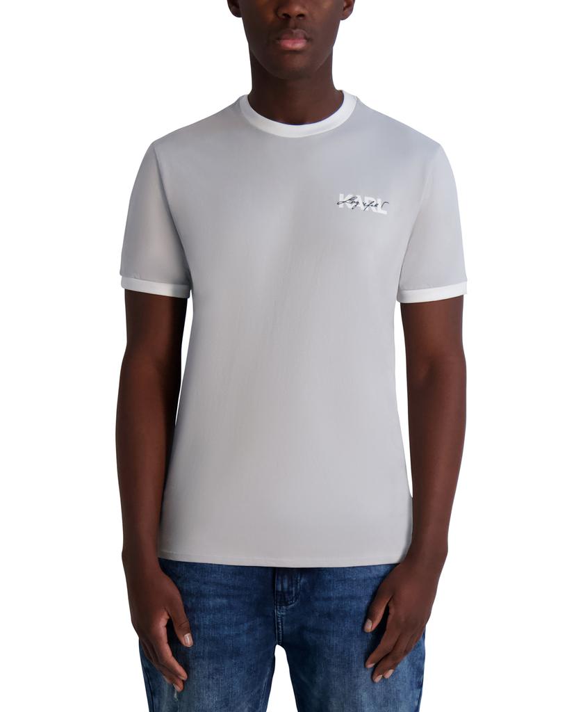 Karl Lagerfeld Paris LAYERED EFFECT LOGO TEE