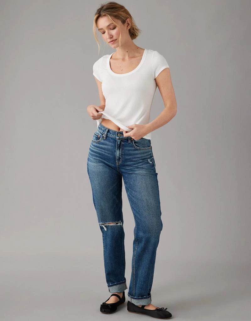 AE AE Soft & Sexy Scoop Neck Ribbed T-Shirt 5