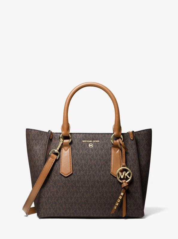 Michael Kors Kris Medium Logo Satchel Bag 1