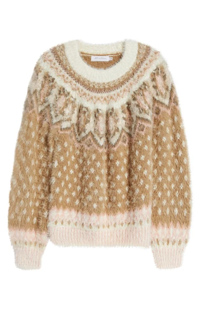 ALL IN FAVOR Fair Isle Sweater 5
