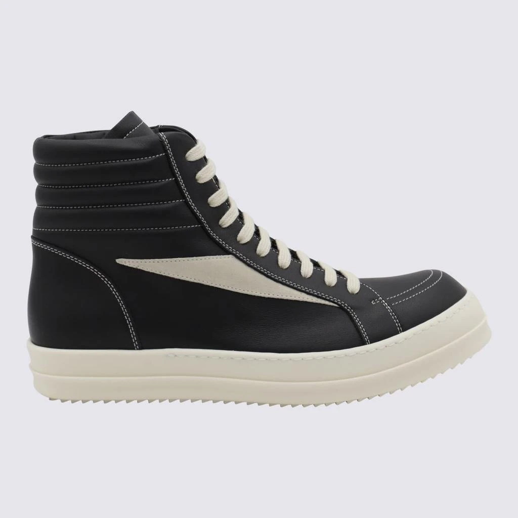 Rick Owens Rick Owens Black And White Sneakers 1