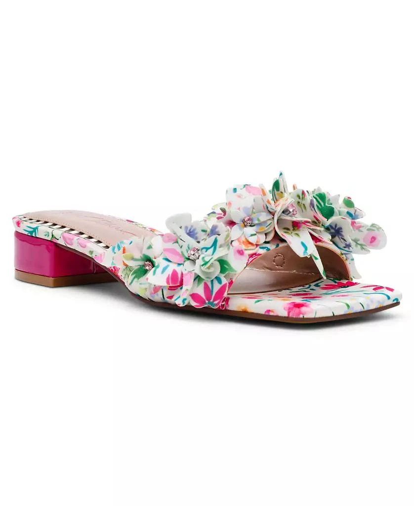 Betsey Johnson Women's Lulu Mesh Bow Block Heel Dress Sandals - Shoes - Free Shipping - BeyondStyle Betsey Johnson Women's Lulu Mesh Bow Block Heel Dress Sandals - Shoes - Free Shipping - BeyondStyle