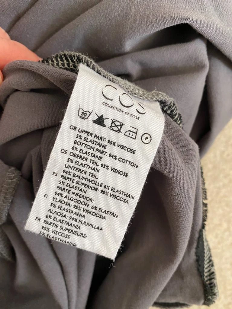 cos Supersoft grey dress 4