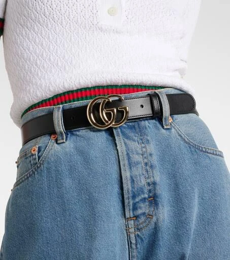 Gucci GG Marmont leather belt 4