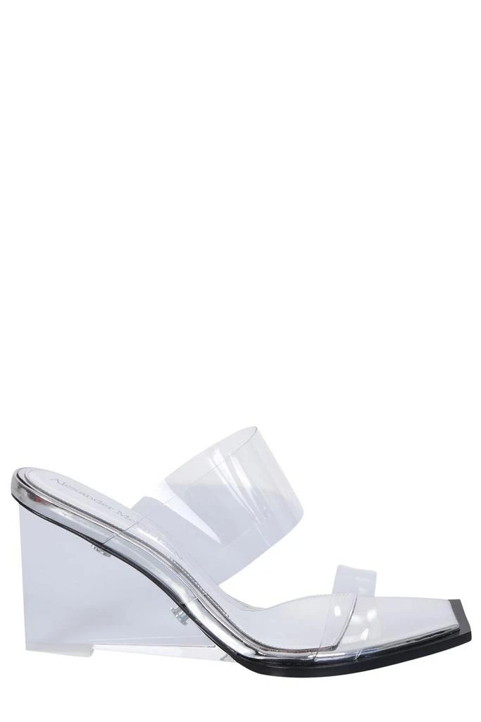 Alexander McQueen Alexander McQueen Double Strap Wedge Sandals 1