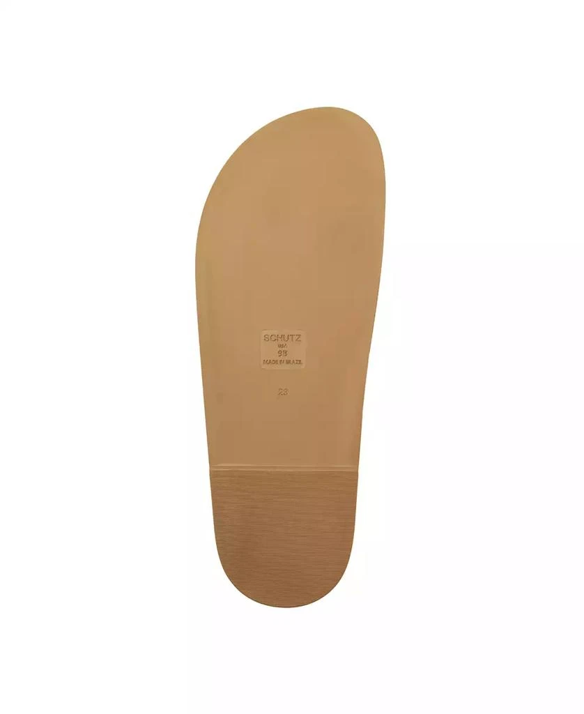 Schutz Women's Olga Sporty Round Toe Flat Sandals 5