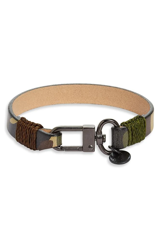 Caputo & Co. Leather Clip Bracelet 1
