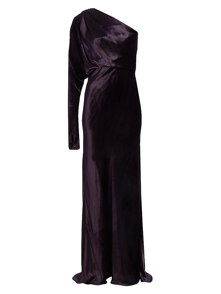 sachin and babi light blue dress Indra Metallic Halter Dress | ZIMMERMANN