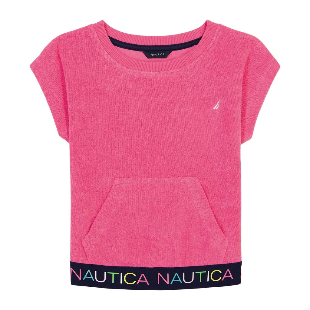 Nautica Little Girls' Elastic Hem Sweatshirt (4-6X) 1