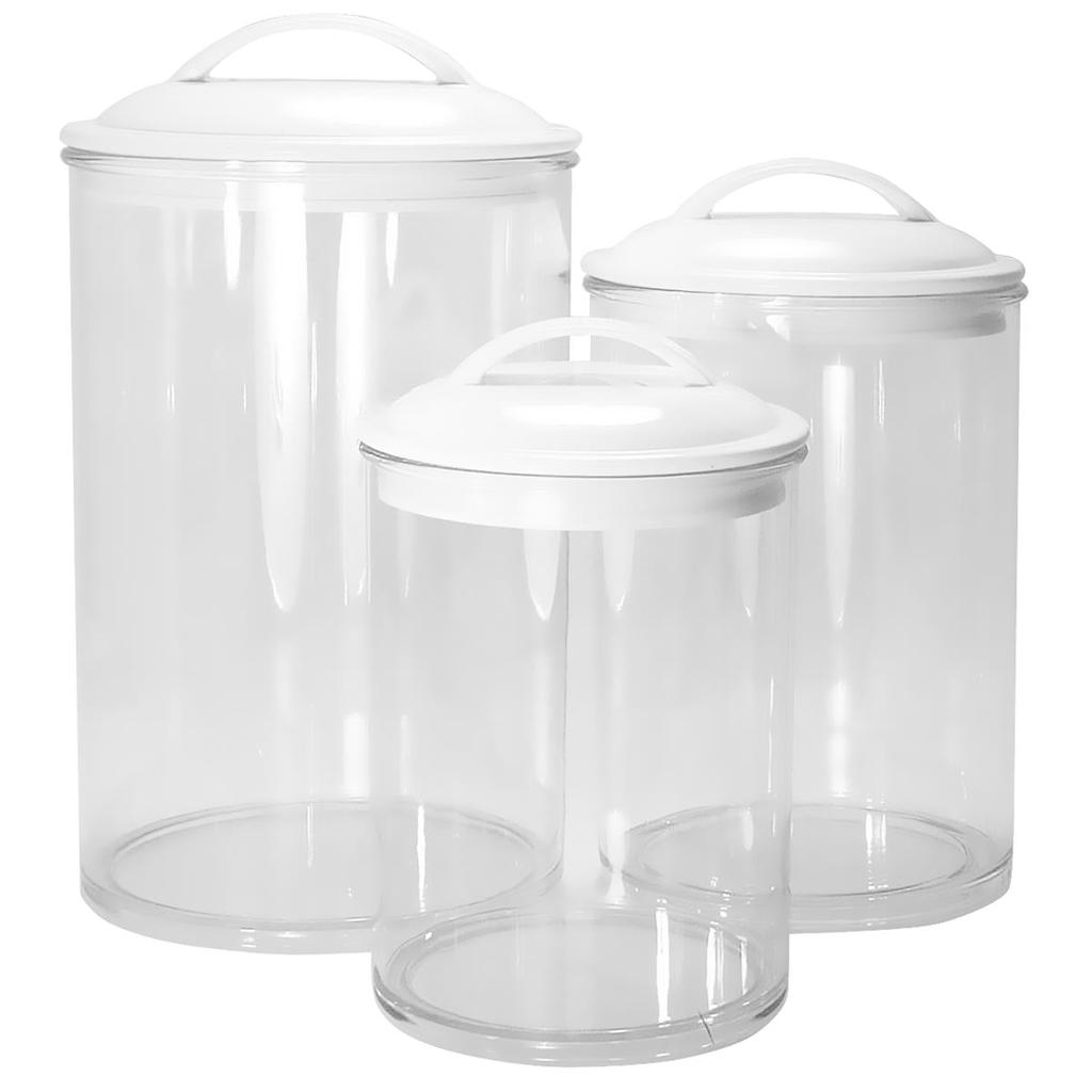 Reston Lloyd Calypso Basics by  Acrylic Storage Canisters, Set of 3