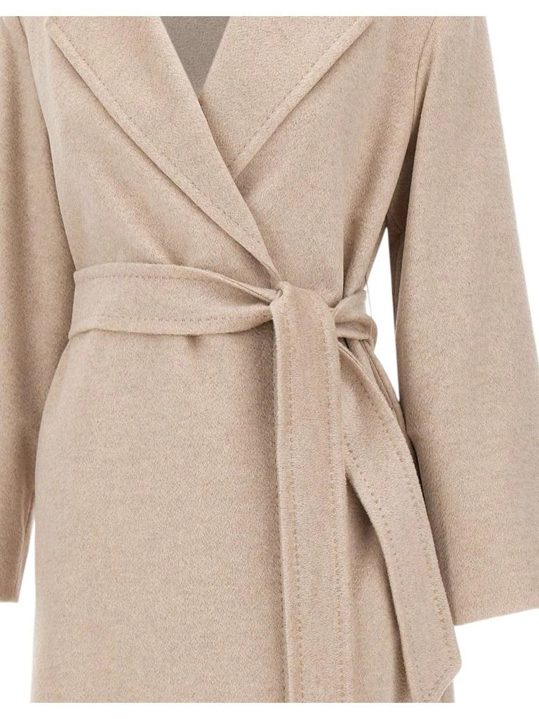 Max Mara Max Mara Studio Pazzo Belted Long-Sleeved Coat 3