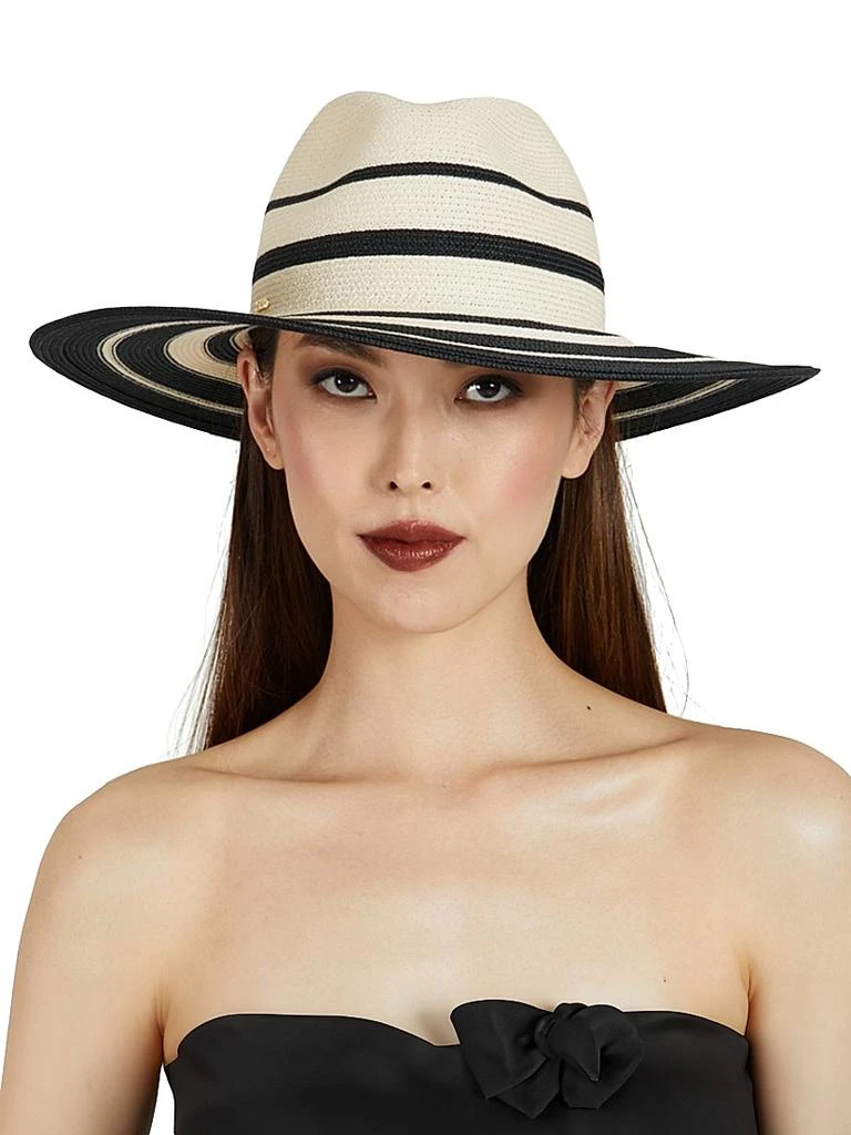 Eugenia Kim Emmanuelle Logo Packable Sun Hat 2