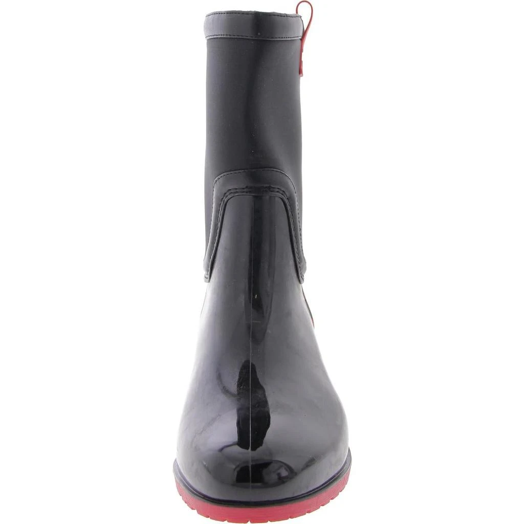 Tommy Hilfiger Womens Pull On Cushioned Footbed Rain Boots 3
