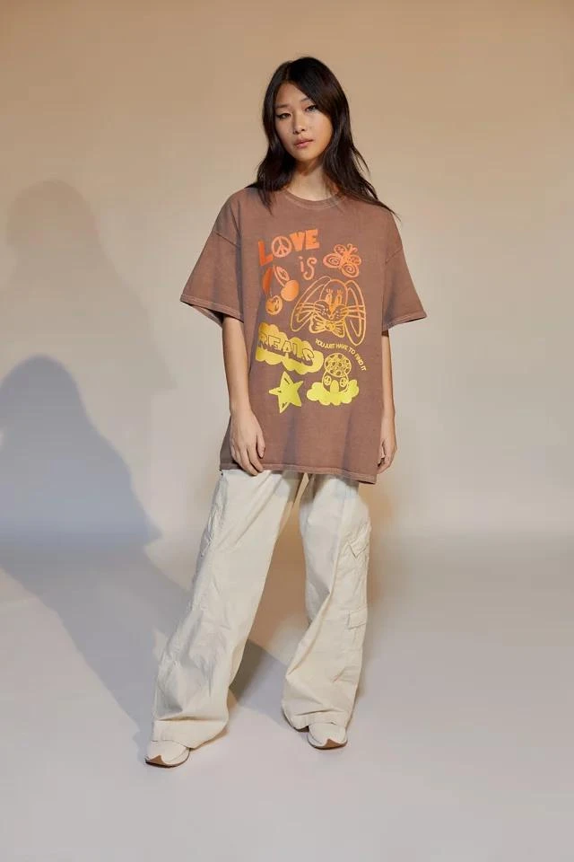 Urban Outfitters Love Is Real T-Shirt Dress 2