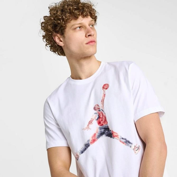 Jordan Men's Jordan Jumpman Watercolor Logo T-Shirt 5