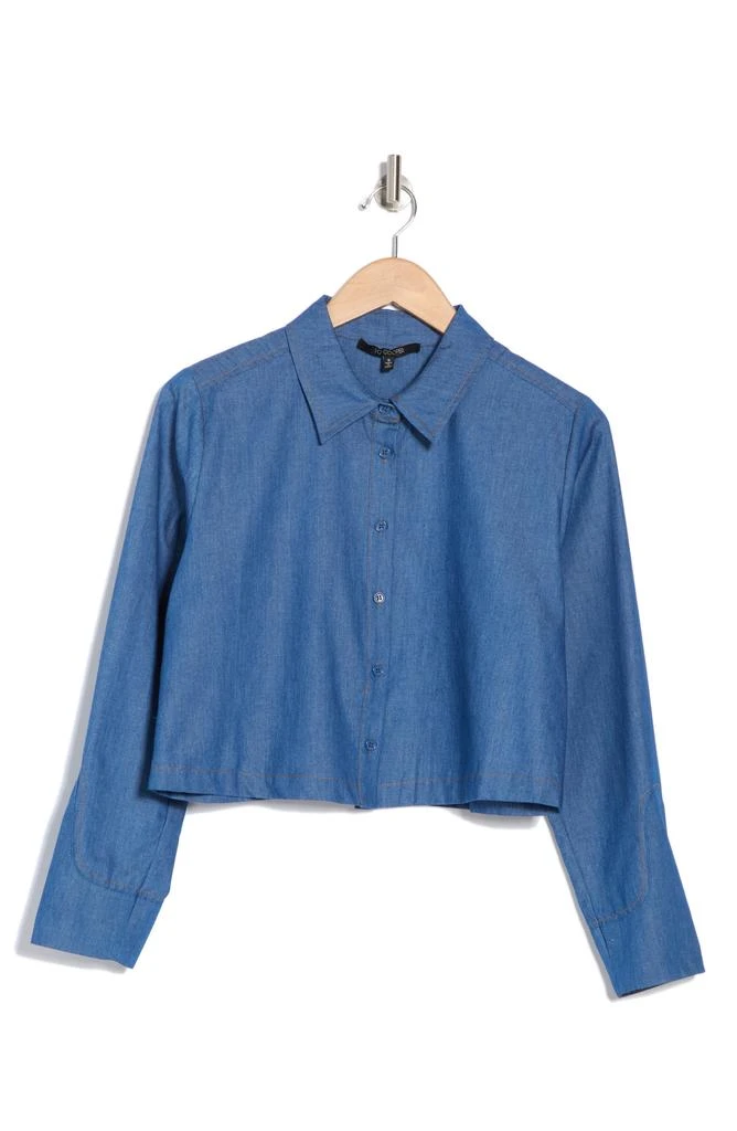 19 Cooper Chambray Cropped Shirt 3