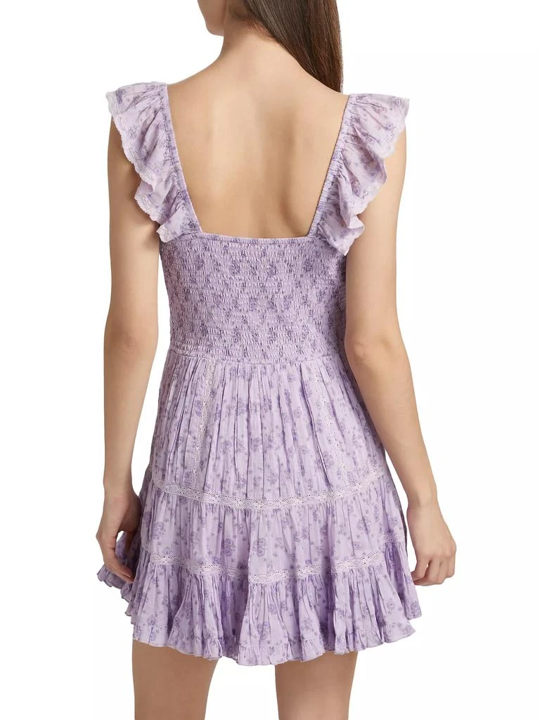 LOVESHACKFANCY Victorian Presline Minidress 5