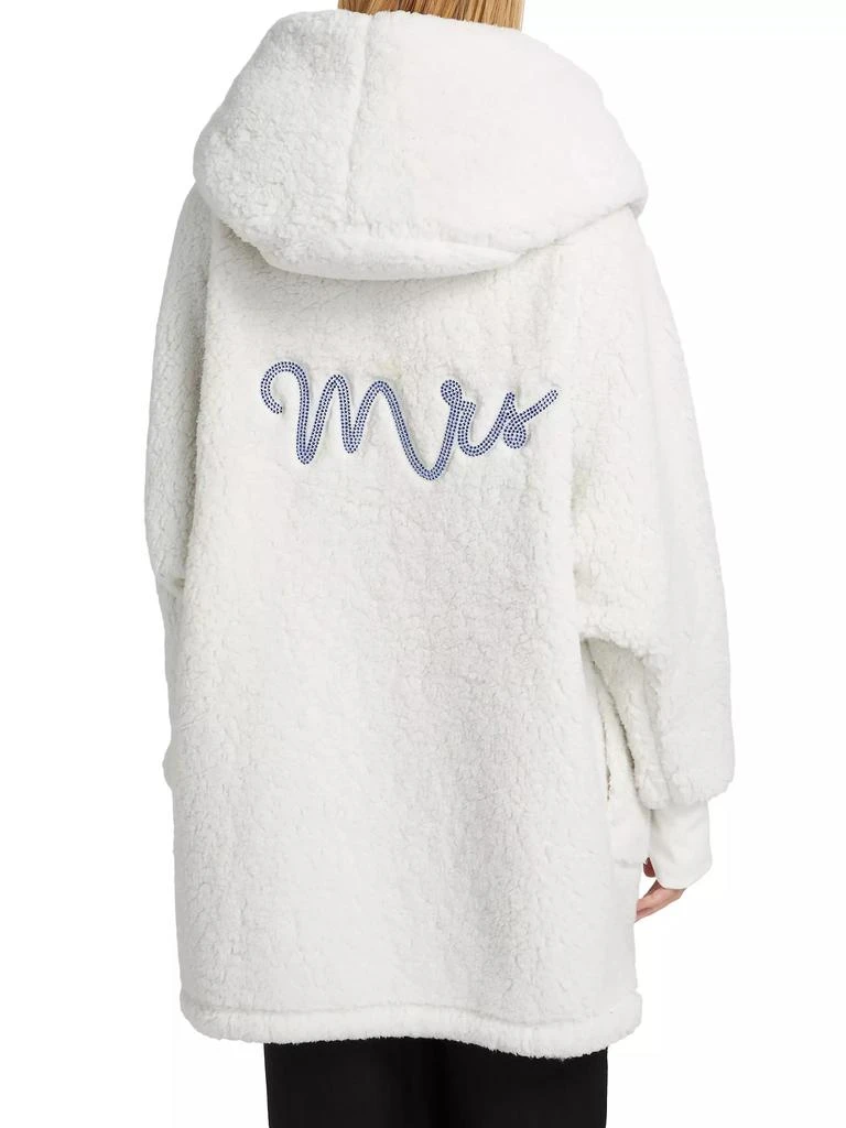 By Jill Martin The Best Lounger In The World Embellished MRS Sherpa Hooded Jacket 1