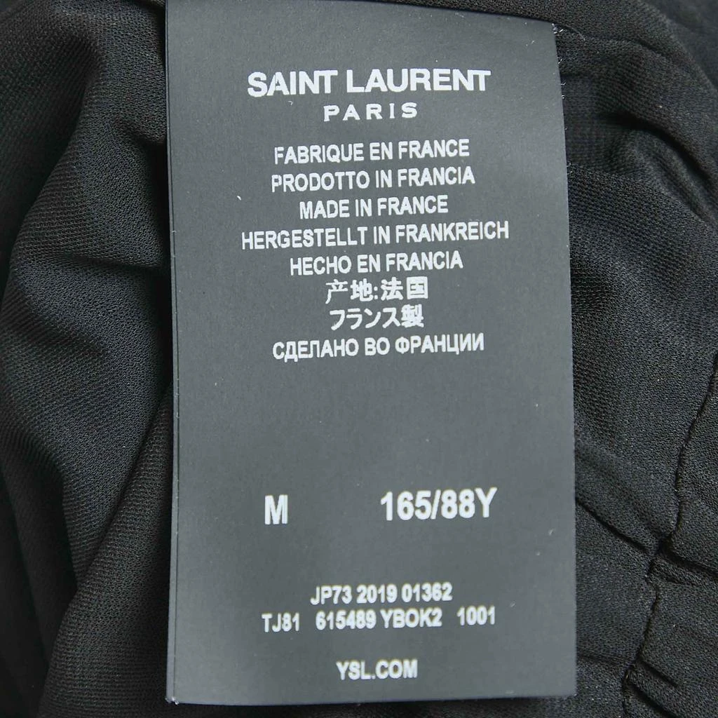 Yves Saint Laurent Saint Laurent Paris Black Sequin Long Gown M 6
