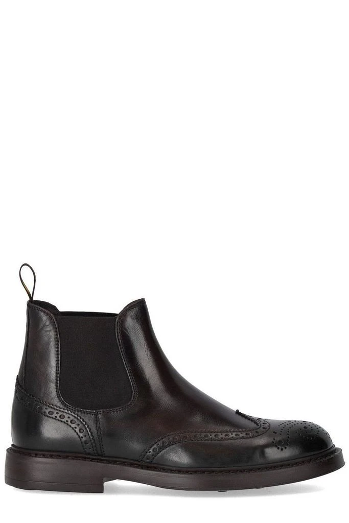DOUCAL'S Doucal's Perforated Embellished Ankle Boots 1