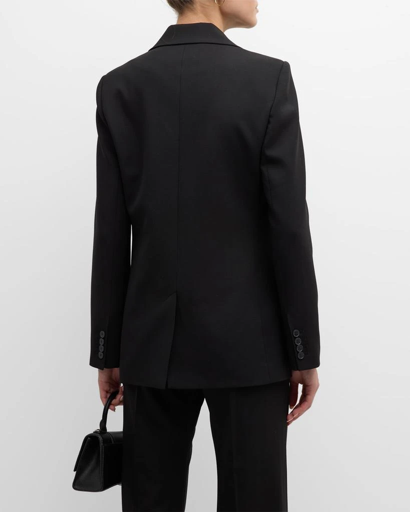 Joseph Jackie Single-Breasted Stretch Wool Blazer 6