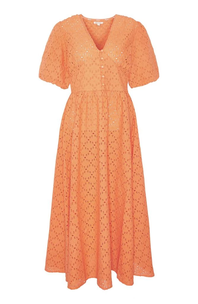 Barbour Kelley Eyelet Cotton Midi Dress 4