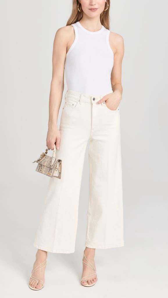 LE JEAN Juliette Wide Leg Ankle Jeans 4