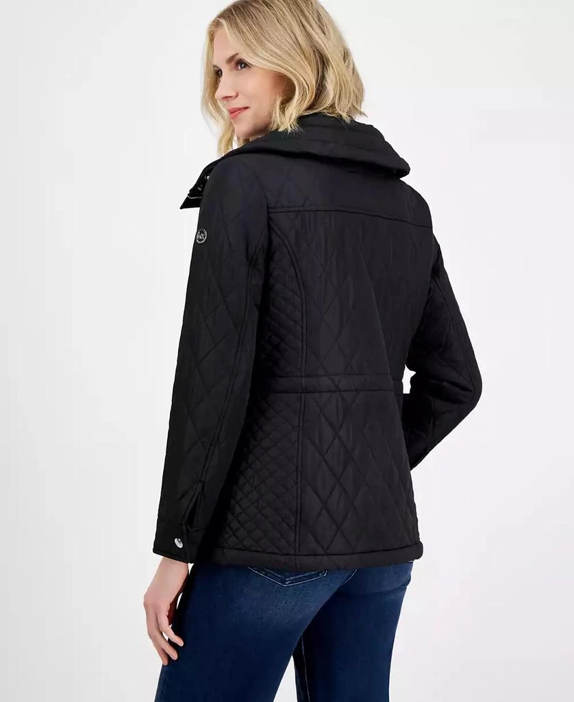 Michael Kors Women's Quilted Hooded Zip-Front Coat, Exclusively at Macy's 2