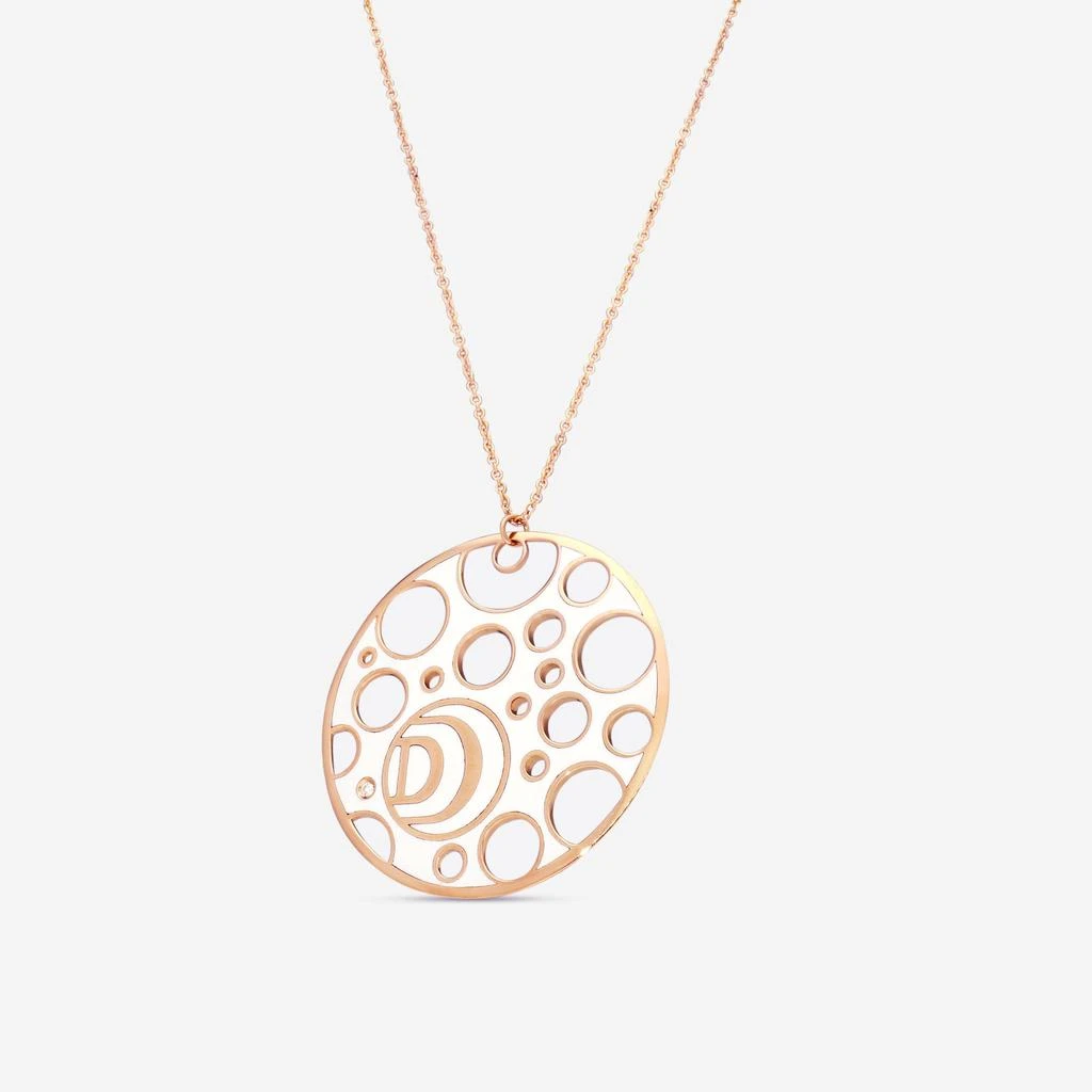 Damiani Damiani Damianissima 18K Rose Gold 
Ceramic Diamond Pendant Necklace 32

 20058576-copy 2
