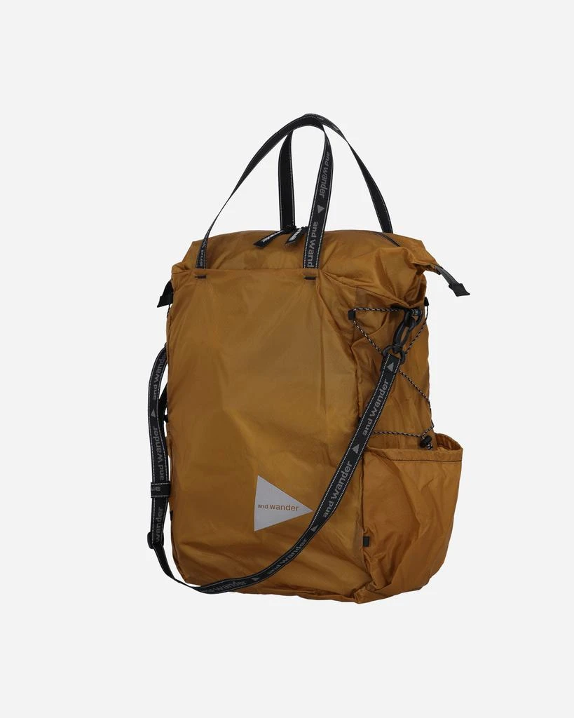 And Wander Sil Tote Bag Yellow 2