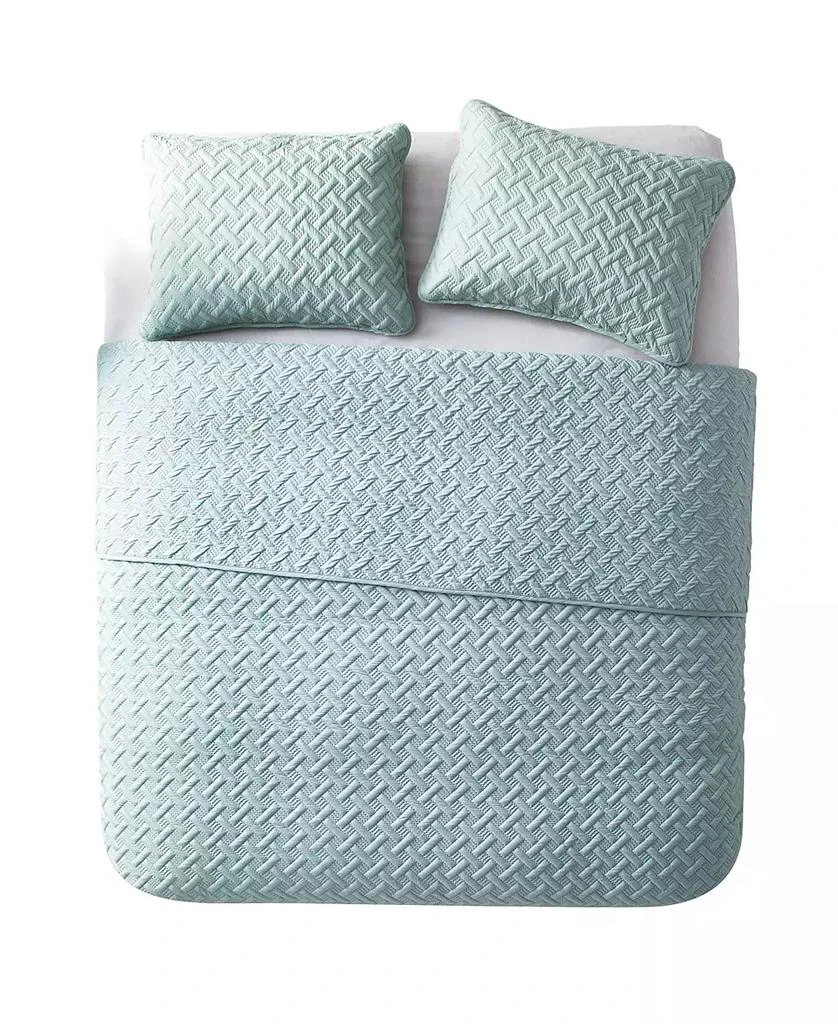 VCNY Home Nina Embossed 2-Pc.Quilt Set 4