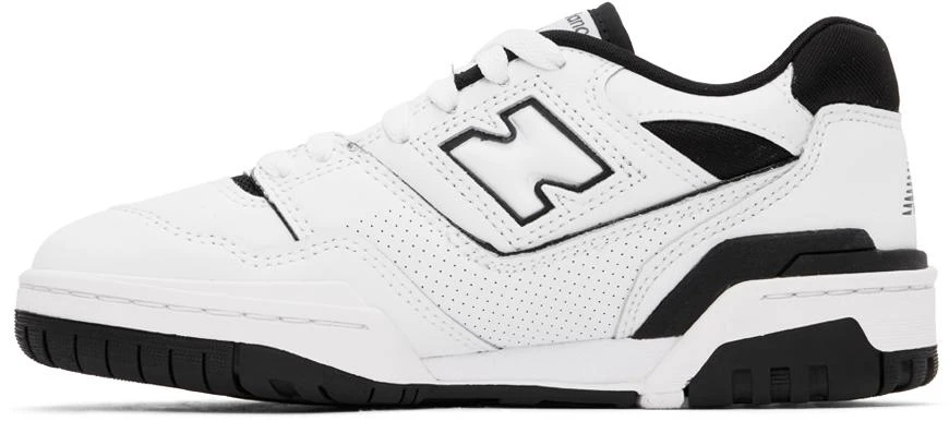 New Balance White BB550 Sneakers 3