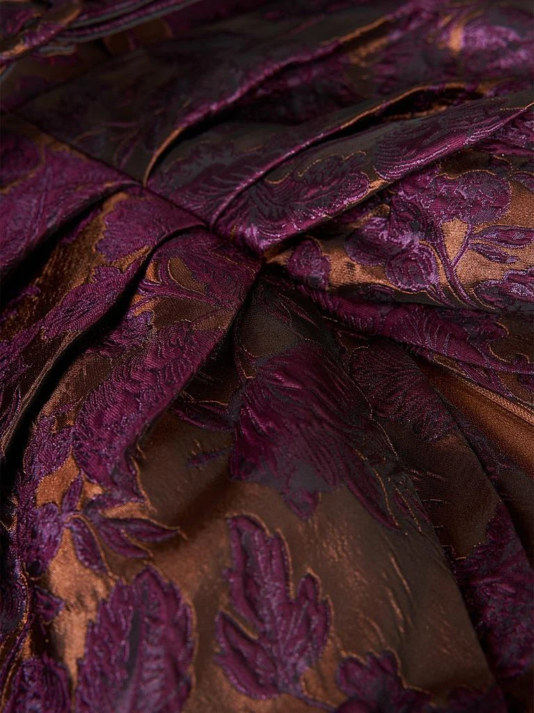 Kay Unger Margaret Floral Jacquard Cocktail Dress 6