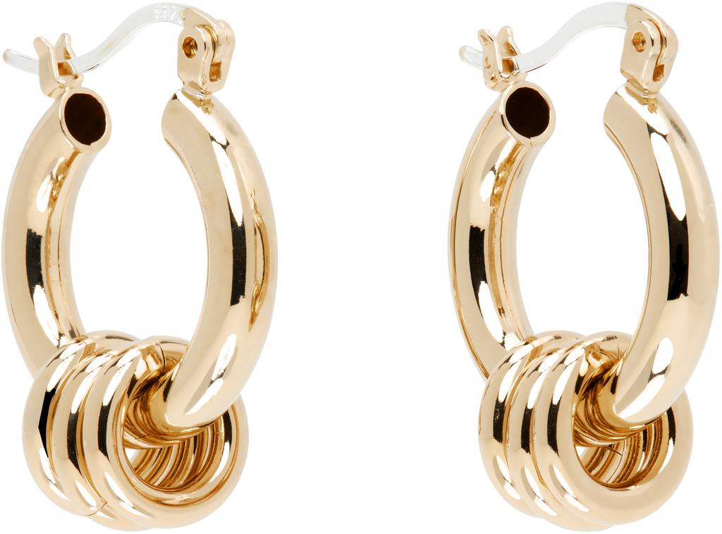 Laura Lombardi Gold Fillia Earrings